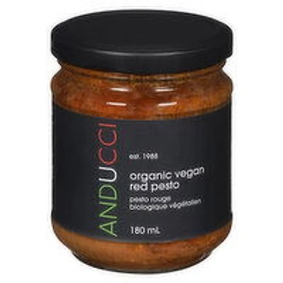 Anducci - Organic Vegan Red Pesto, 180 Millilitre