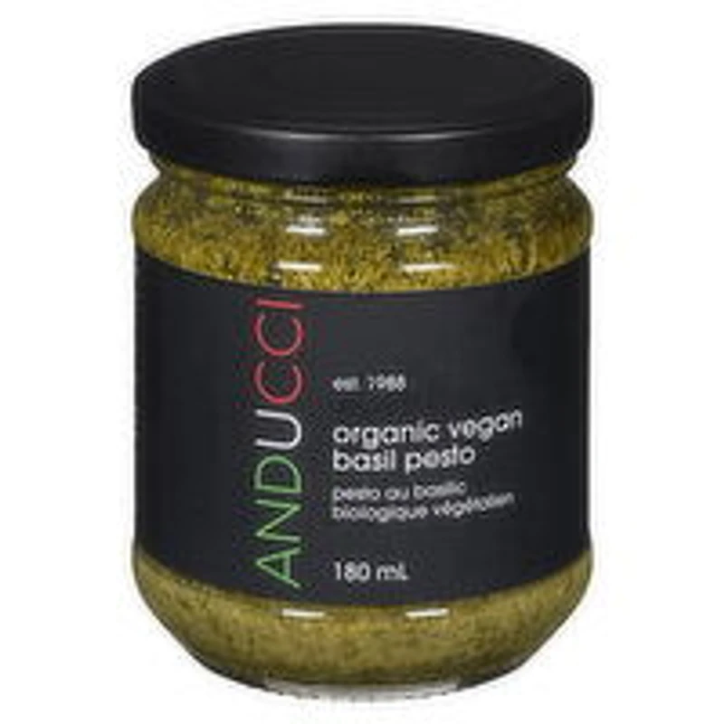 Anducci - Basil Pesto (Vegan), 180 Millilitre