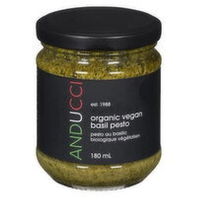 Anducci - Basil Pesto (Vegan), 180 Millilitre