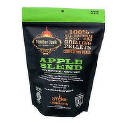 Lumber Jack - Apple Blend Wood BBQ Grilling Pellets, 1 Each