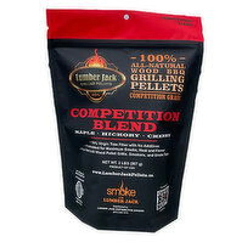 Lumber Jack - Grilling Pellets Competition Blend Maple, Hickory, Cherry, 2 Pound
