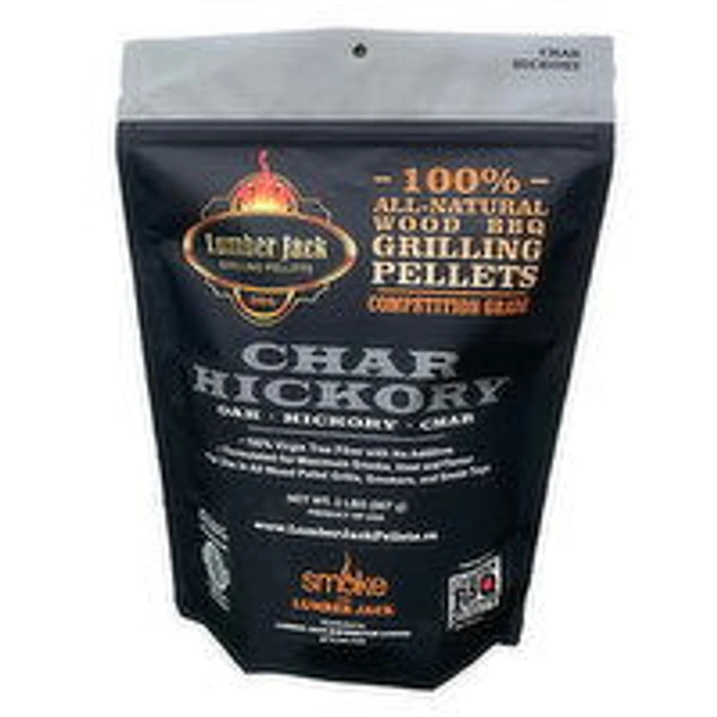 Lumber Jack - Char Hickory Wood Grilling Pellets, 2 Pound