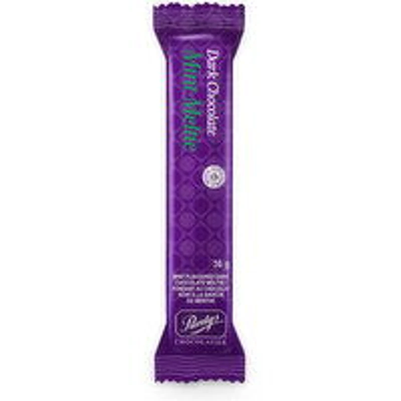 Purdys Chocolatier - Dark Chocolate Mint Meltie Bar, 36 Gram