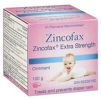 Zincofax - Extra Strength Ointment Cream, 100 Gram