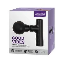 Relaxus - Good Vibes Pocket Massage Gun, 1 Each