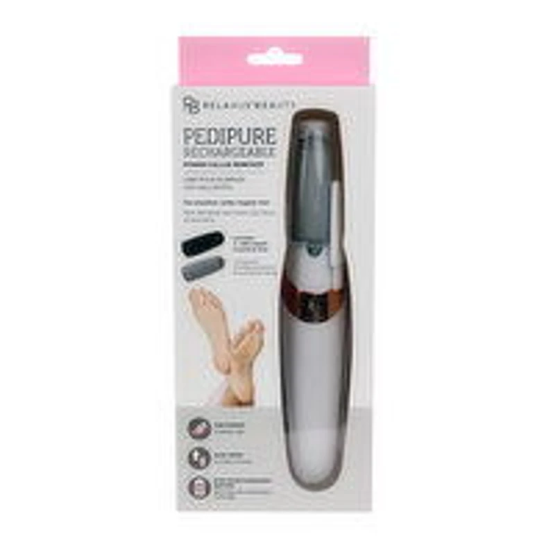 Relaxus - Pedipure Rechargable Power Callus Remover, 1 Each