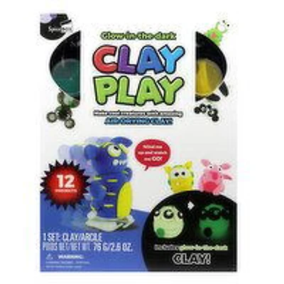 Spicebox - Clay Play Glow-In-The-Dark, 1 Each