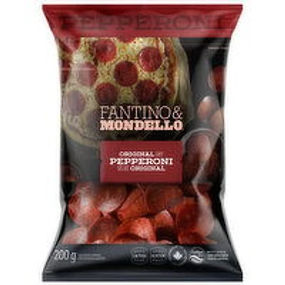 Fantino & Mondello - Sliced Dry Pepperoni, 200 Gram