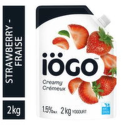IOGO - Strawberry Duos Banana, Peach, Raspberry, Vanilla Yogurt Cups 1.5