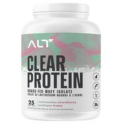 ALT Clear Protein - Grass-Fed Whey Isolate Watermelon Strawberry, 575 Gram
