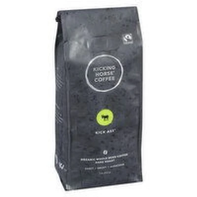Kicking Horse - Organic Whole Bean Coffee, Kick Ass Dark Roast, 454 Gram