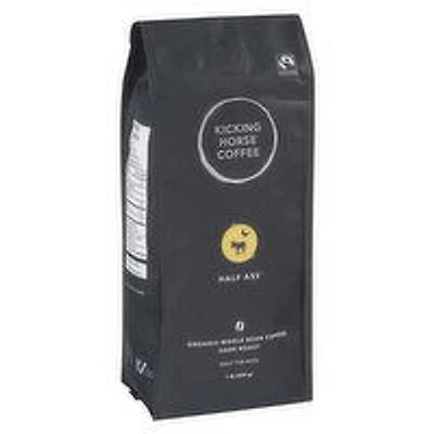 Kicking Horse - Organic Whole Bean Coffee, Half Ass, Dark Roast., 454 Gram