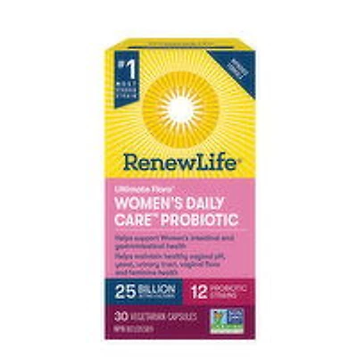 Renew Life - Womens Daily Care Probiotic 25 Billion, 30 Each