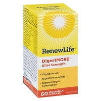 Renew Life - Digest More Ultra Strength, 60 Each