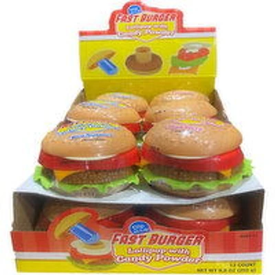 KoKo - Fast Burger Lollipop Dip N Lik, 21 Gram