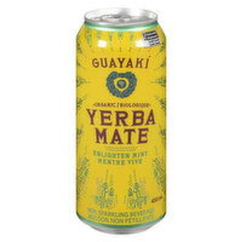 GUAYAKI - Yerba Mate Enlighten Mint Organic, 458 Millilitre