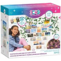 Make It Real - Photo Collage and Ivy Fairy Lights, 1 Each