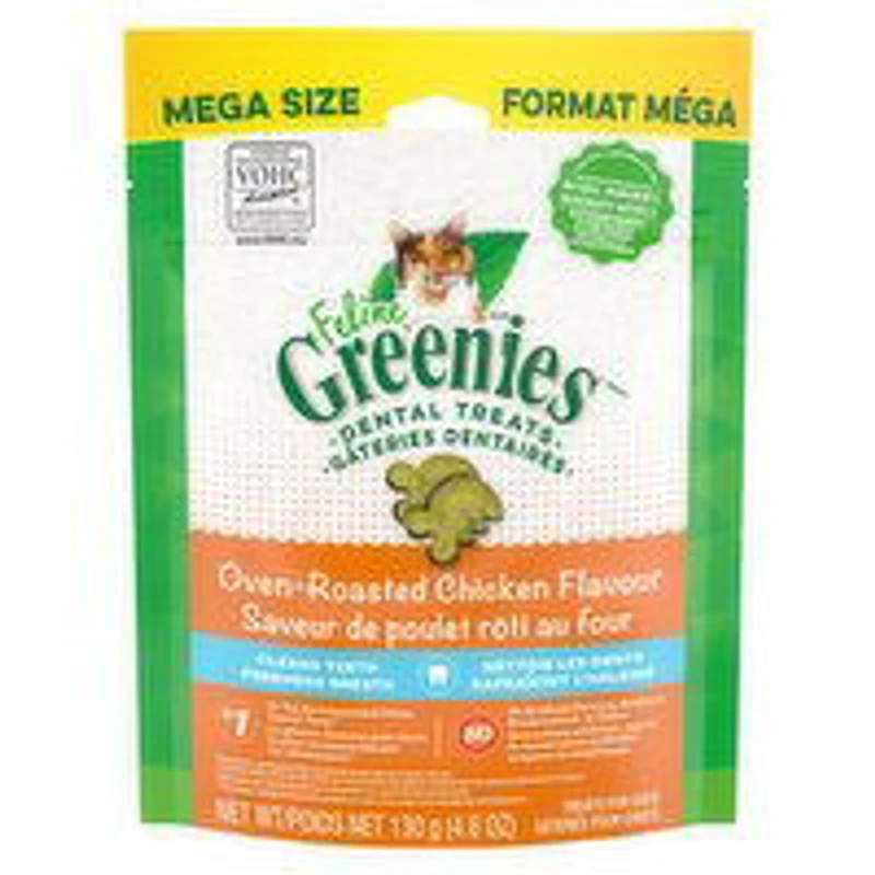 Greenies - Dental Treats Mega Size, Oven-Roasted Chicken, 4.6 Ounce