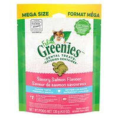 Greenies - Dentals Treats Mega Size, Savory Salmon, 4.6 Ounce