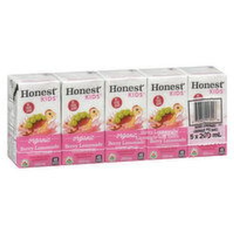Honest Kids - Organic Berry Lemonade, 5 Each