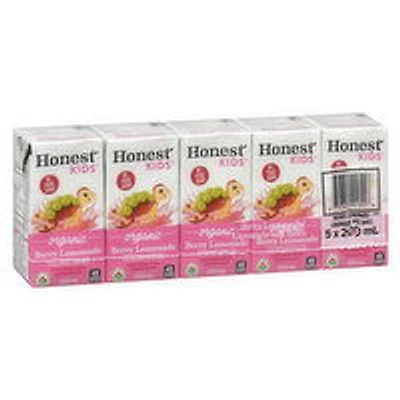 Honest Kids - Organic Berry Lemonade, 5 Each