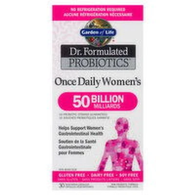 Garden of Life - Dr. Formulated Probiotics Once Daily Women's, 30 Each