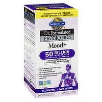 Garden of Life - Dr. Formulated Probiotics Mood+, 60 Each