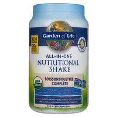 Garden of Life - All-In-One Nutritional Shake Vanilla, 969 Gram