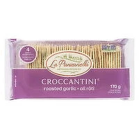 La Panzanella - Mini Croccantini Crackers Garlic, 170 Gram