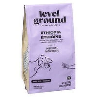 Level Ground - Ethiopia Medium Whole Bean Organic, 300 Gram