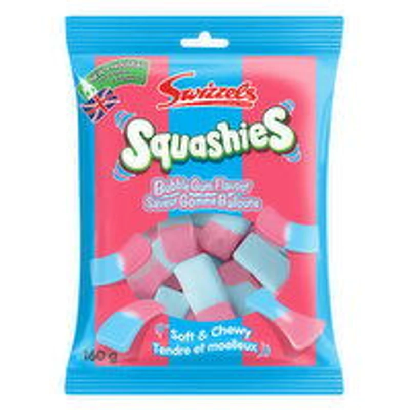Swizzels - Swizzels Bubble Gum Squashies, 160 Gram