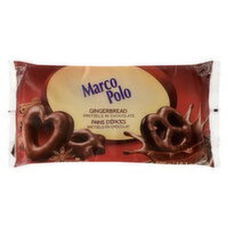 Marco Polo - Gingerbread Pretzels In Chocolate, 400 Gram
