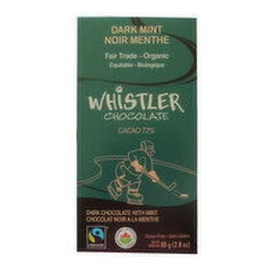 Whistler Chocolate - Whistler Chocolate Dark Mint, 80 Gram