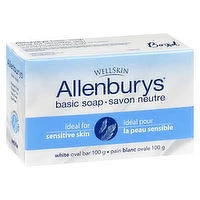 Wellskin - Allenburys Basic Bar Soap, 100 Gram