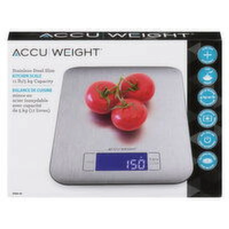 Accuweight - Slim Kitchen Scale, 1 Each
