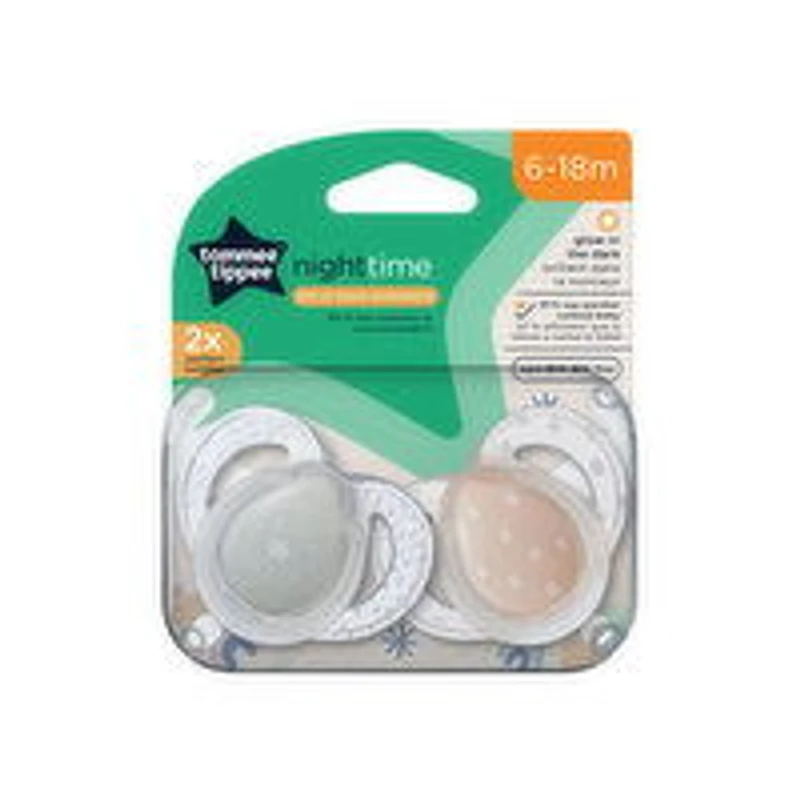 Tommee Tippee - Nightime Pacifers, 1 Each