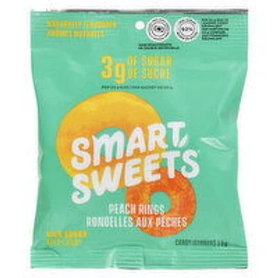 Smart Sweets - Peach Rings, 50 Gram