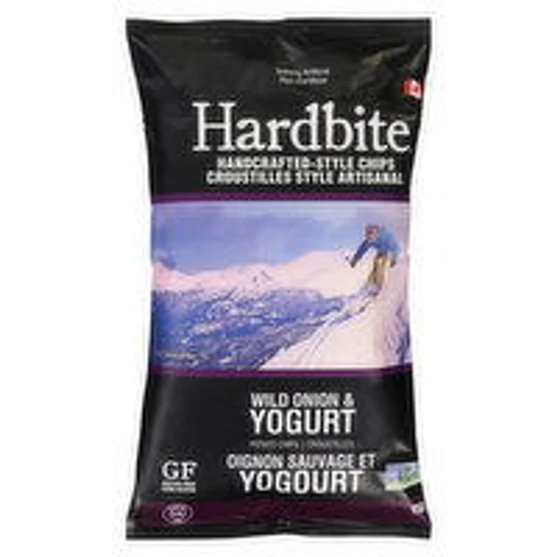 Hardbite - Hardbite Wild Onion& Yogurt Potato Chip, 150 Gram