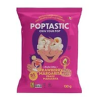 Poptastic - Strawberry Margarita Kettle Cooked Popcorn, Limited Edition, 130 Gram