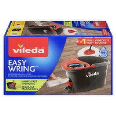 Vileda - EasyWring Spin Mop and Bucket System, 1 Each