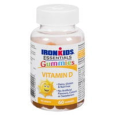 Iron Kids - Gummies Vitamin D For Kids, 60 Each