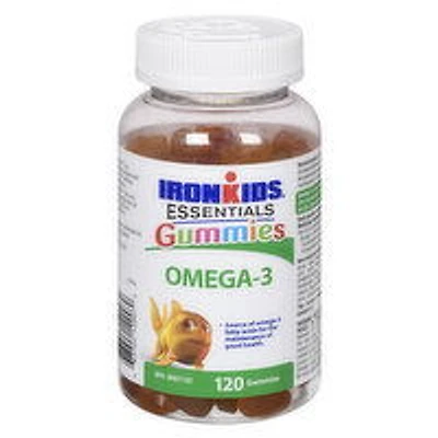 Iron Kids - Omega 3 Gummies - Assorted, 120 Each