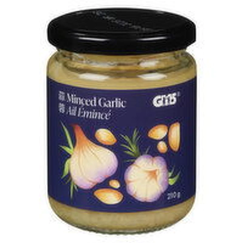 GM5 - MINCED GARLIC, 210 Gram