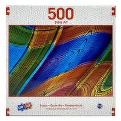 Sure Lox - Glass Art Topo Puzzle 500pc, 1 Each
