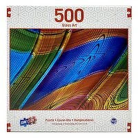 Sure Lox - Glass Art Topo Puzzle 500pc, 1 Each