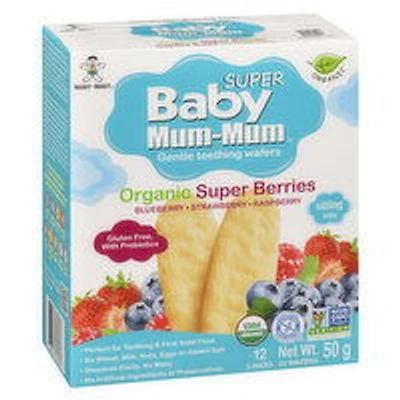 HOT-KID - Baby Mum-Mum Organic Super Berries, 50 Gram