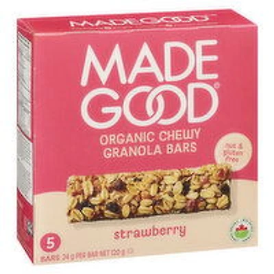 MADE GOOD - Strawberry Granola Bars, 5 Each