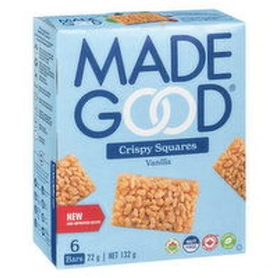 MADE GOOD - Vanilla Crispy Squares, 6 Each