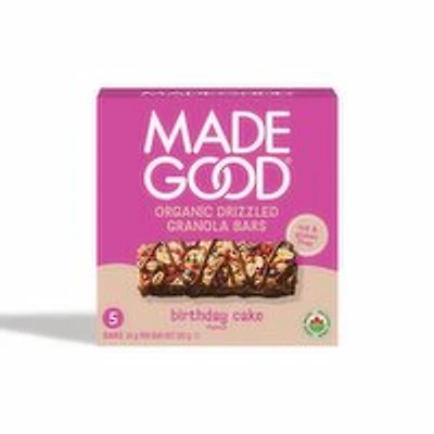 MADE GOOD - Chocolate Drizzled Birthday Cake Granola Bars, 5 Each