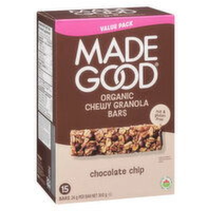 MADE GOOD - Chocolate Chip Granola Bars, 15 Each